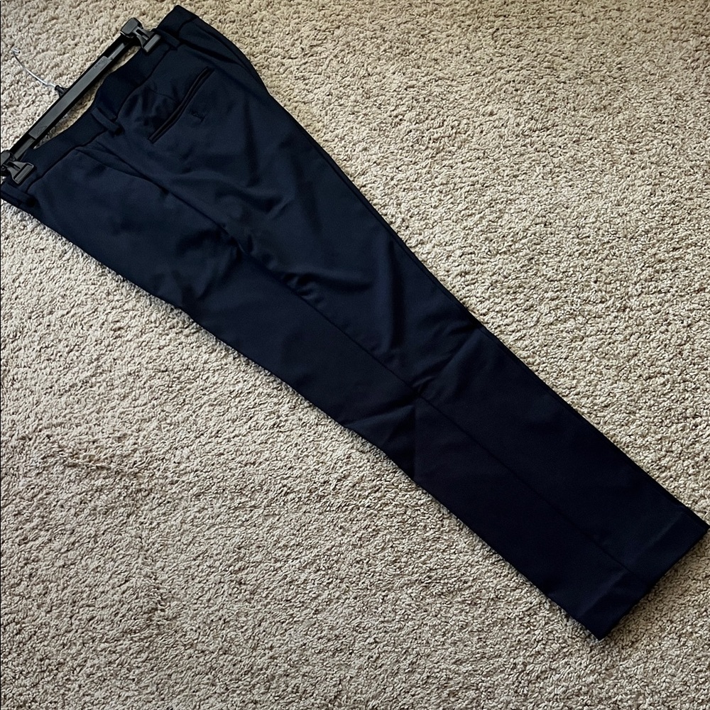 Perry Ellis Men's Navy Dress Pants